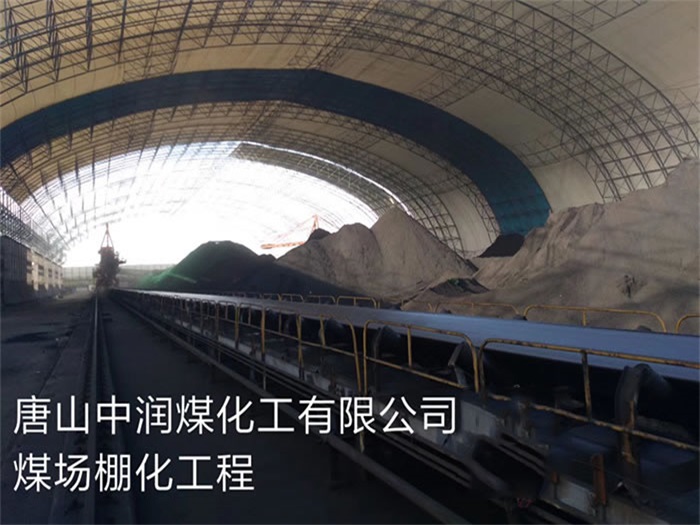 泊头中润煤化工有限公司煤场棚化工程